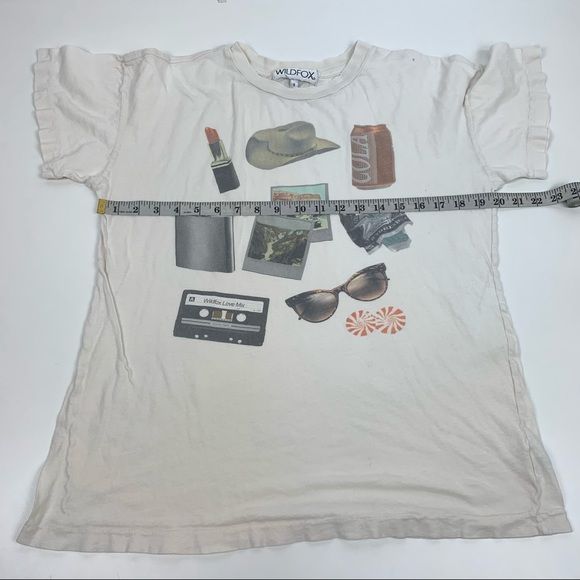 Wildfox Graphic T-Shirt My Favorite Things Small - Picture 10 of 13